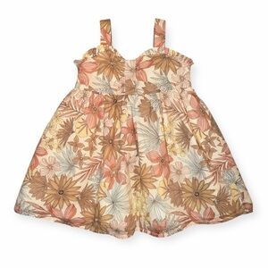 Janie and Jack Floral Dress | size 12-18 months